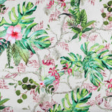 Baumwoll-Leinwand Tropic Creme - Ribes y Casals