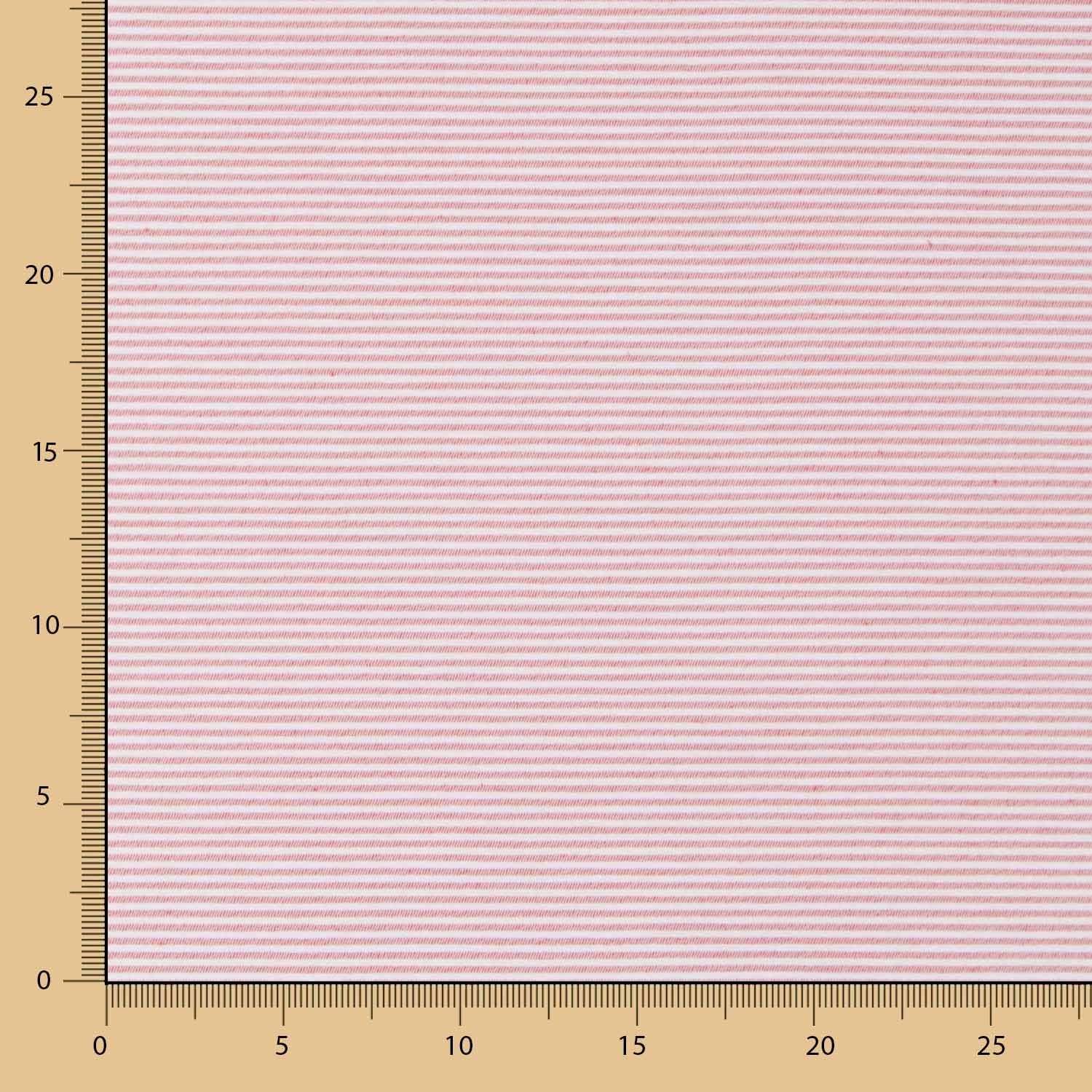 Anti-Fleck-Leinwand Rot gestreift - Ribes y Casals