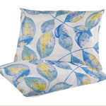 Segeltuch Botanic Leaves Blau - Ribes y Casals