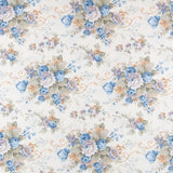 Segeltuch Cretonne Blue Flower - Ribes y Casals
