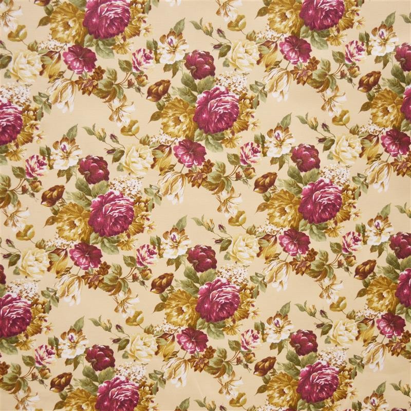 Canvas Cretonne Cyclamen Blume - Ribes y Casals