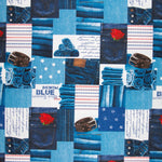 Denim Blue Segeltuch - Ribes y Casals