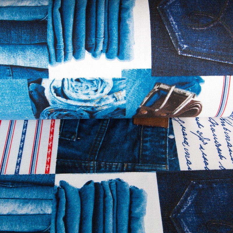 Denim Blue Segeltuch - Ribes y Casals