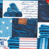 Denim Blue Segeltuch - Ribes y Casals