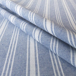 Segeltuch Doppelstreifen Blau - Ribes y Casals