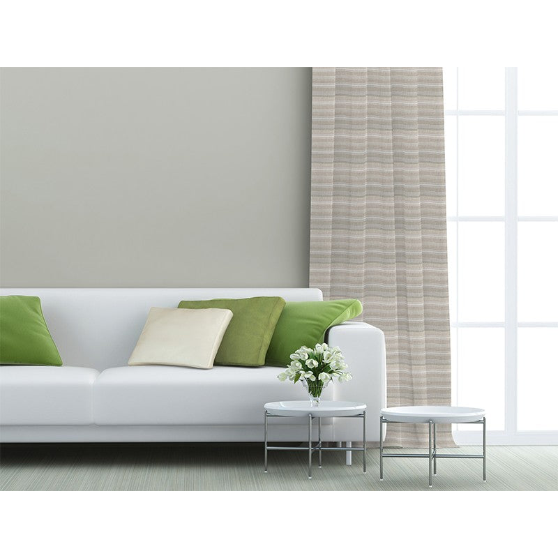 Canvas Doppelstreifen Beige - Ribes y Casals