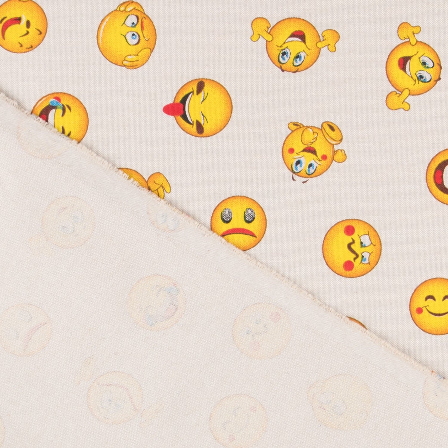 Leinwand Emojis Beige - Ribes y Casals