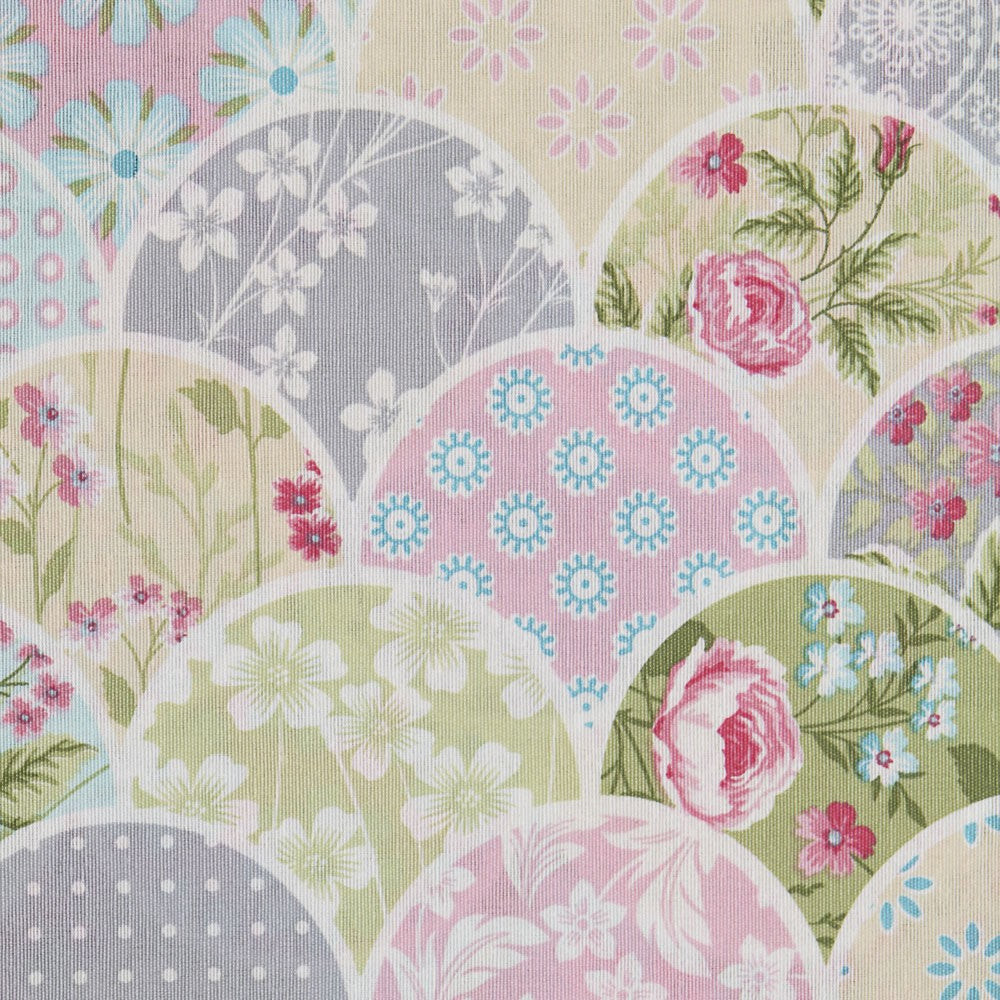 Patchwork Fan Bedruckte Leinwand - Ribes y Casals