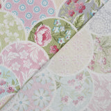 Patchwork Fan Bedruckte Leinwand - Ribes y Casals