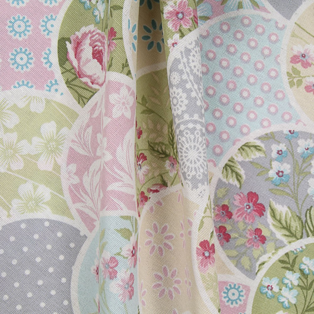 Patchwork Fan Bedruckte Leinwand - Ribes y Casals