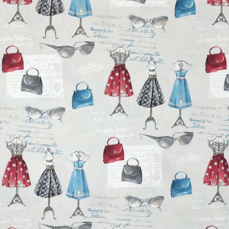Bedrucktes Segeltuch Bustos Moda - Ribes y Casals