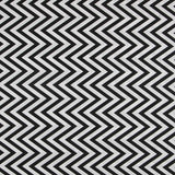 Schwarzes Chevron bedrucktes Segeltuch - Ribes y Casals