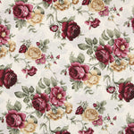 Bedrucktes Segeltuch Cretonero Maroon - Ribes y Casals
