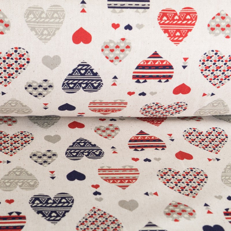 Cuore Bedrucktes Segeltuch - Ribes y Casals