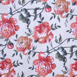 Bedrucktes Segeltuch Orange Blume - Ribes y Casals