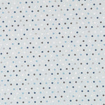 Blau gepunktetes bedrucktes Segeltuch - Ribes y Casals