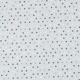 Blau gepunktetes bedrucktes Segeltuch - Ribes y Casals