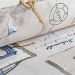 Bedrucktes Segeltuch Sailor Beige - Ribes y Casals