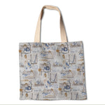 Bedrucktes Segeltuch Sailor Beige - Ribes y Casals