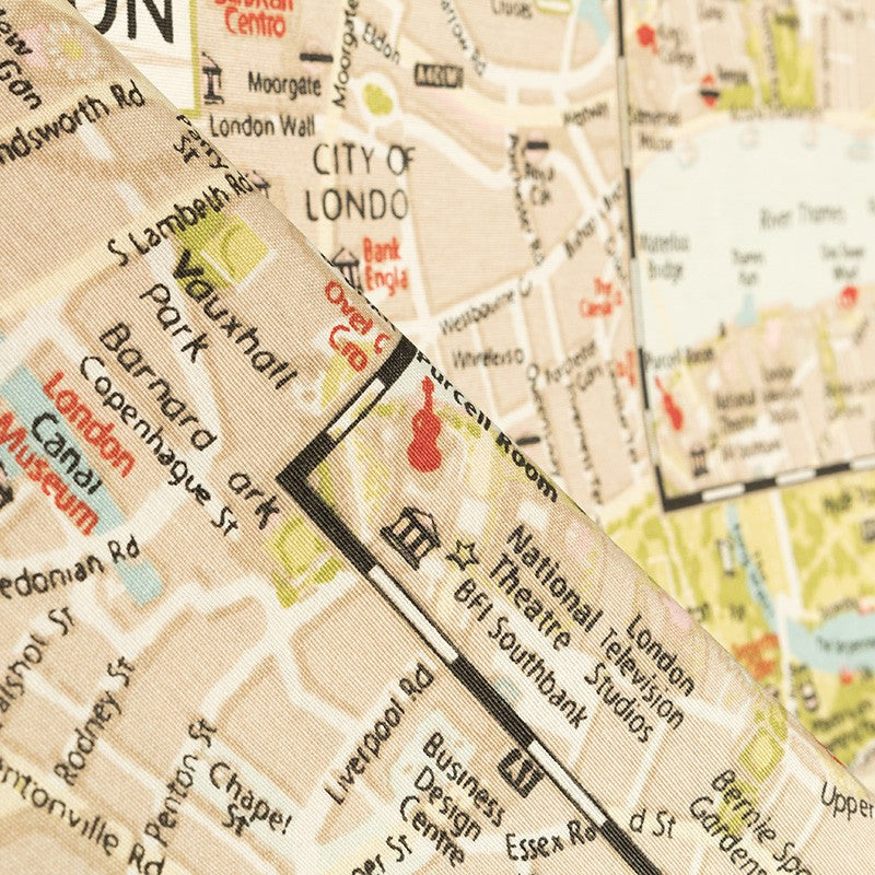 Metro London Bedrucktes Segeltuch - Ribes y Casals
