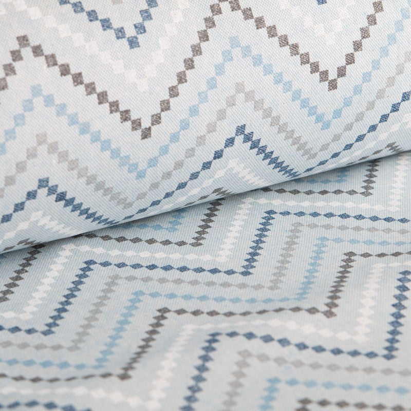 Missoni Blau Bedrucktes Segeltuch - Ribes y Casals