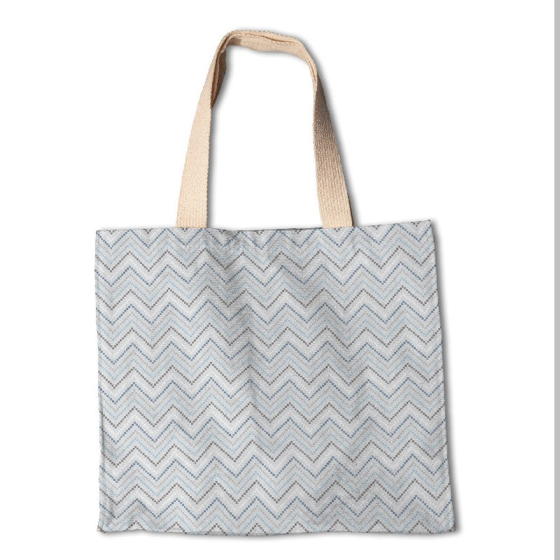 Missoni Blau Bedrucktes Segeltuch - Ribes y Casals