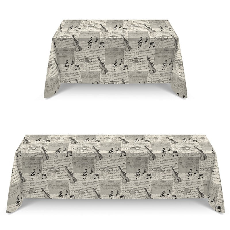 Bedrucktes Segeltuch Musiknoten Roh - Ribes y Casals