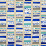 Bedrucktes Segeltuch Patch Blau - Ribes y Casals