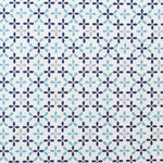Blaue Blütenblätter bedrucktes Segeltuch - Ribes y Casals