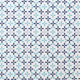 Blaue Blütenblätter bedrucktes Segeltuch - Ribes y Casals