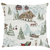 Schnee Bedruckte Leinwand Weiß - Ribes y Casals