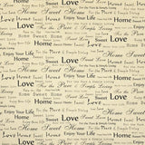 Sweet Words Bedruckte Leinwand - Ribes y Casals