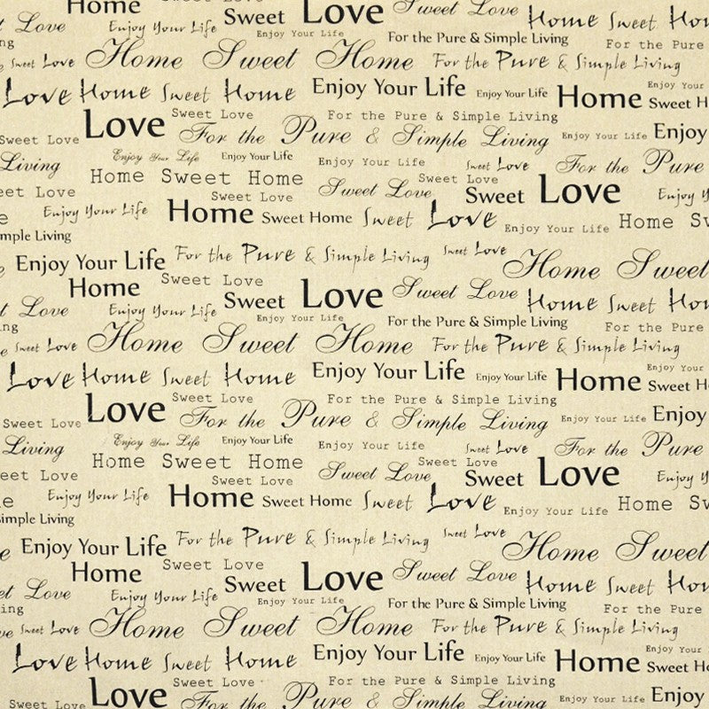 Sweet Words Bedruckte Leinwand - Ribes y Casals