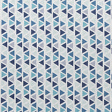 Blaue Dreiecke bedrucktes Segeltuch - Ribes y Casals