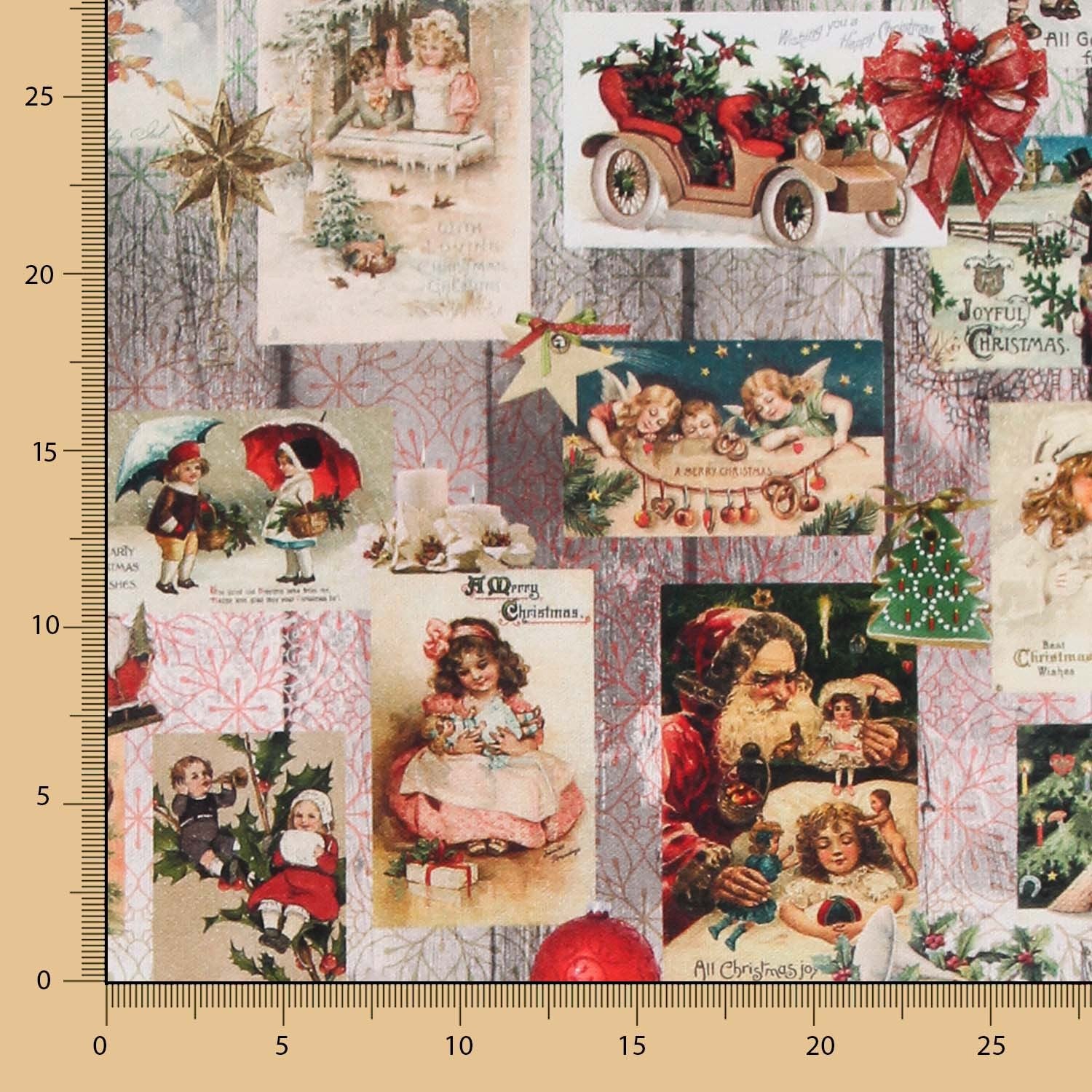 Winter Weihnachten Bedruckte Leinwand - Ribes y Casals