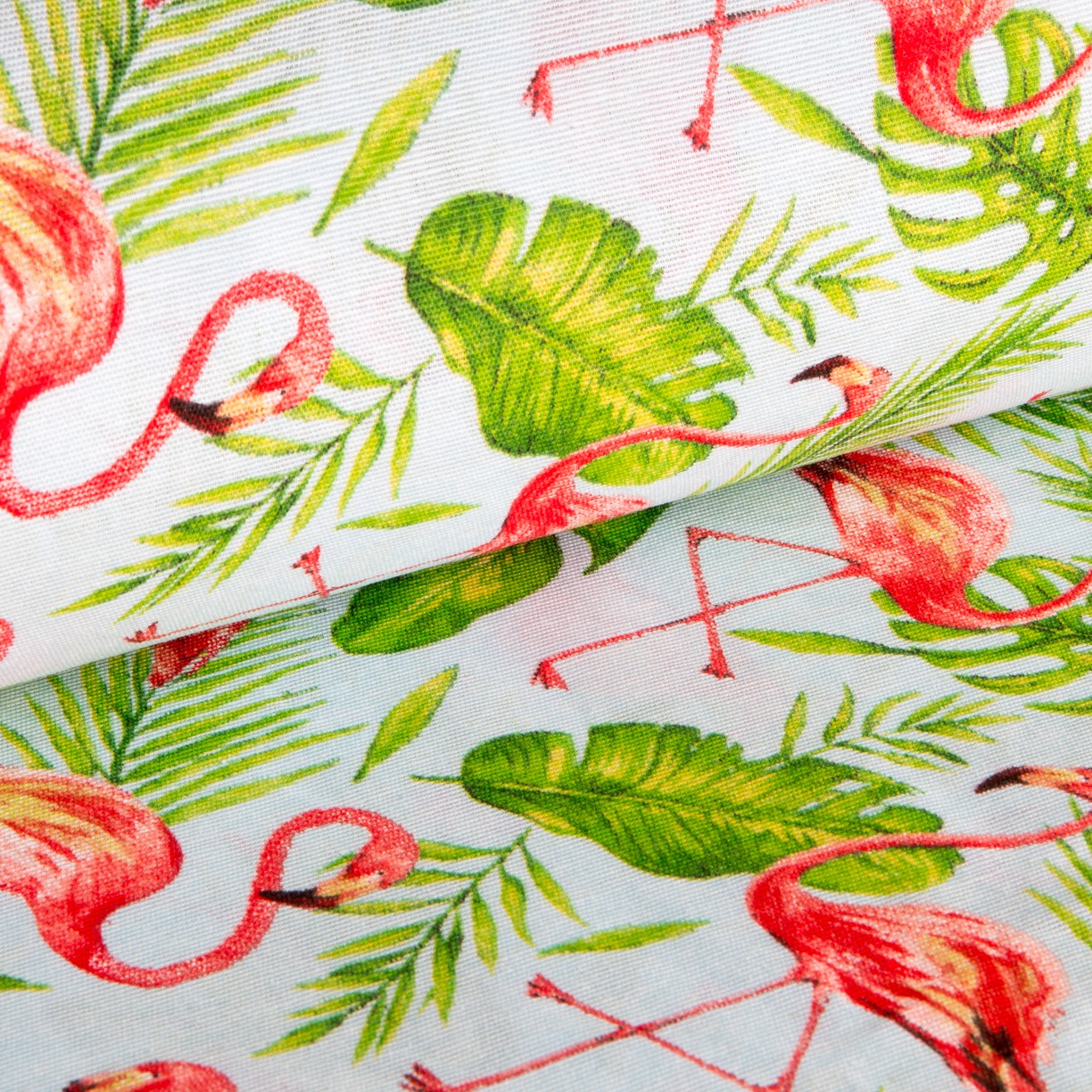 Flamingos Blaues Segeltuch - Ribes y Casals