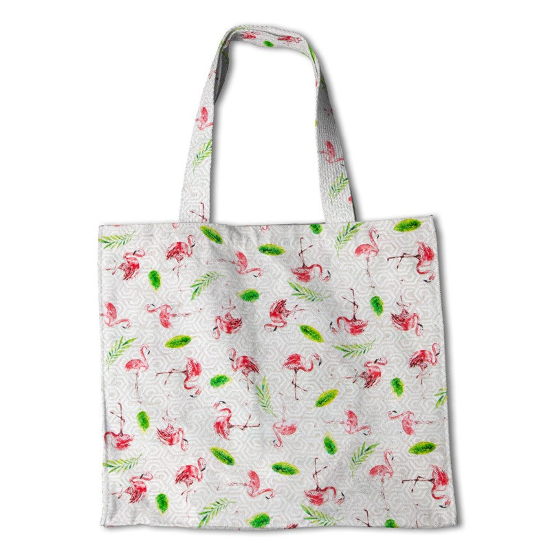 Flamingo-Leinwand Beige - Ribes y Casals
