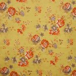 Segeltuch Blume Orange und Braun - Ribes y Casals