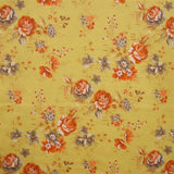 Segeltuch Blume Orange und Braun - Ribes y Casals