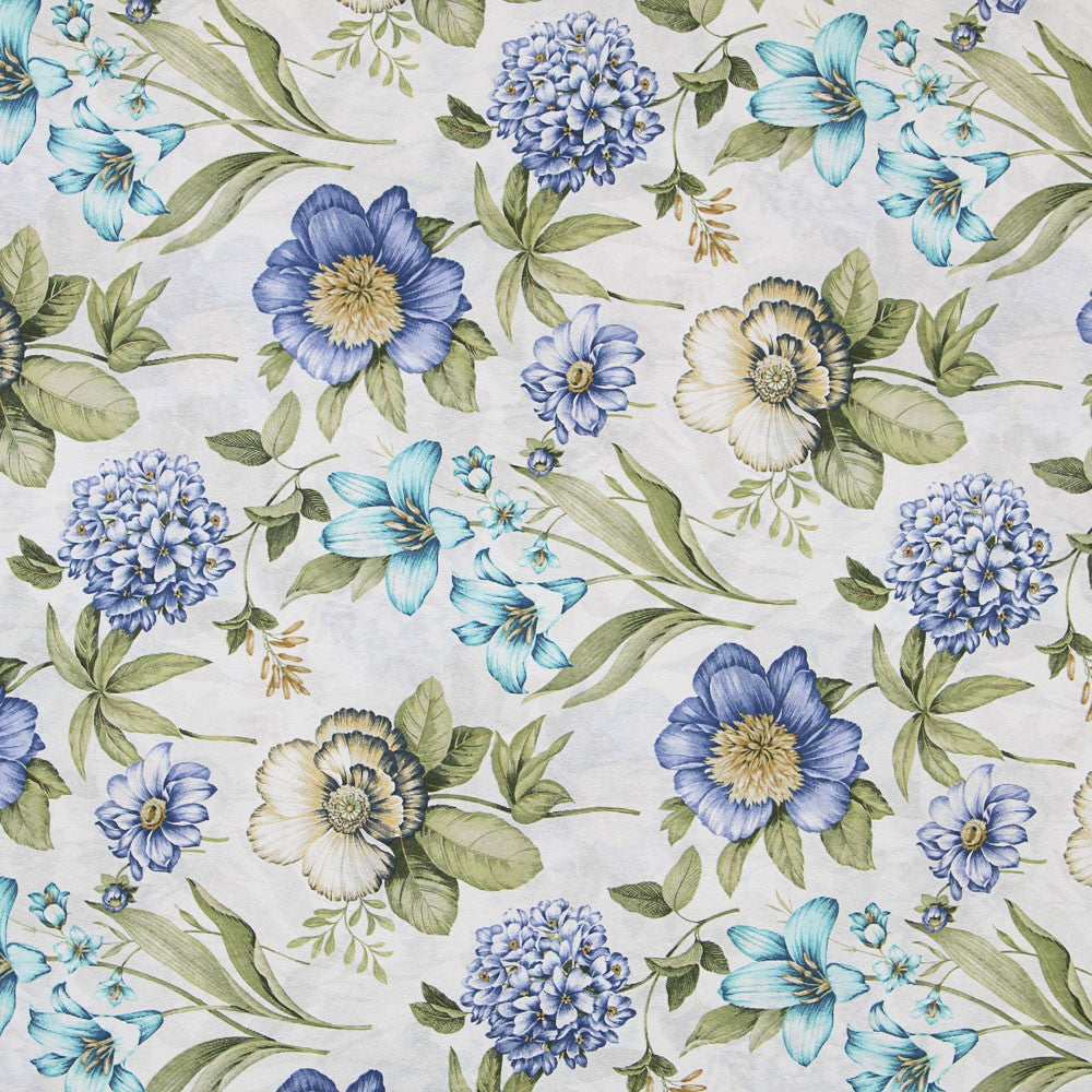 Blaue Blumen Segeltuch - Ribes y Casals