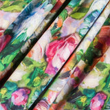 Leinwand Blumen Pinselstriche - Ribes y Casals
