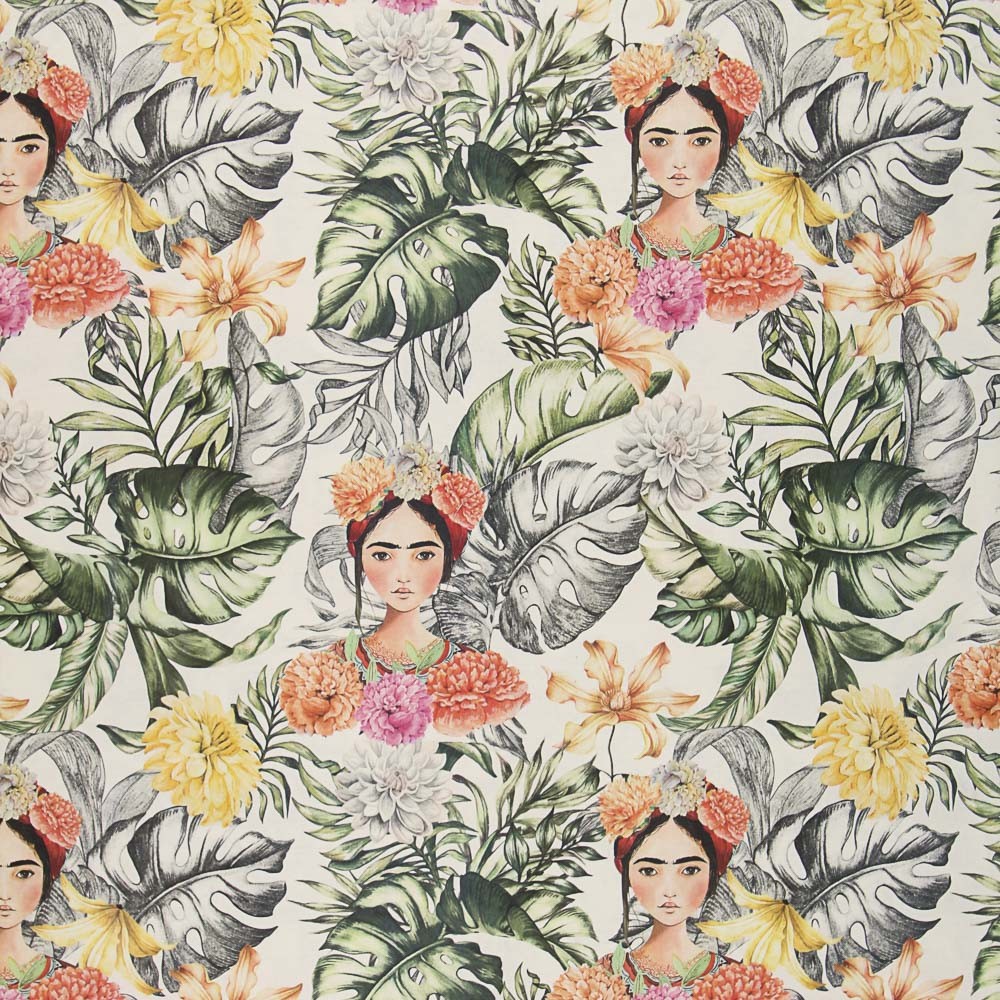 Tropische Frida-Leinwand - Ribes y Casals