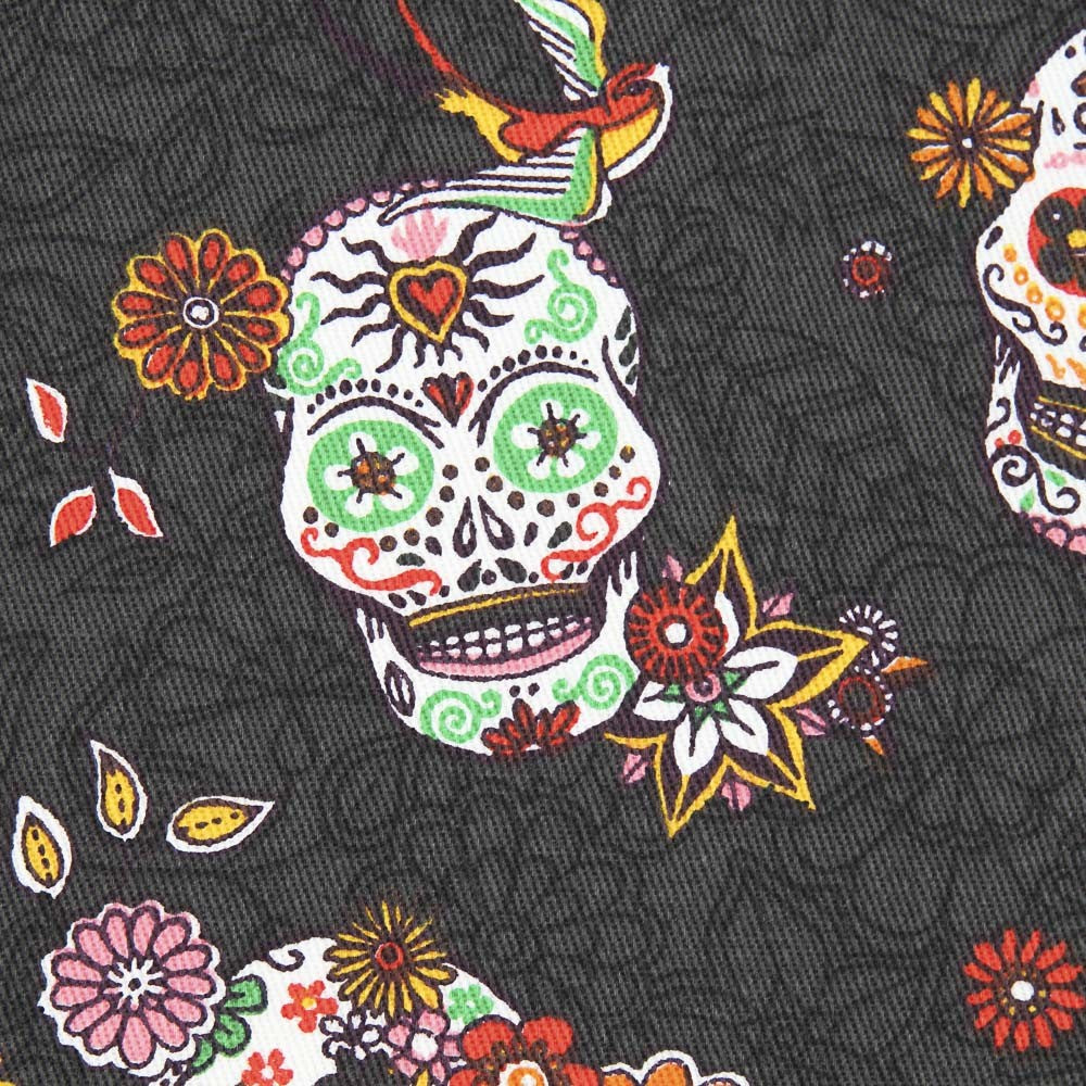 Holy Death Canvas Dunkelgrau - Ribes y Casals