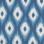 Ikat-Leinwand Rhombus Blau - Ribes y Casals