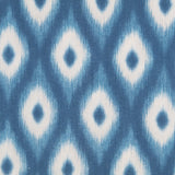 Ikat-Leinwand Rhombus Blau - Ribes y Casals