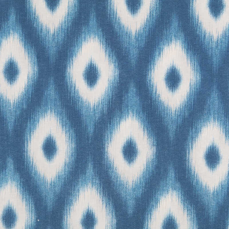 Ikat-Leinwand Rhombus Blau - Ribes y Casals