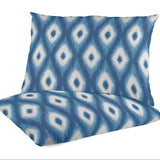 Ikat-Leinwand Rhombus Blau - Ribes y Casals