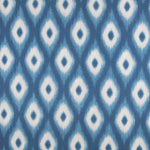 Ikat-Leinwand Rhombus Blau - Ribes y Casals