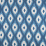 Ikat-Leinwand Rhombus Blau - Ribes y Casals