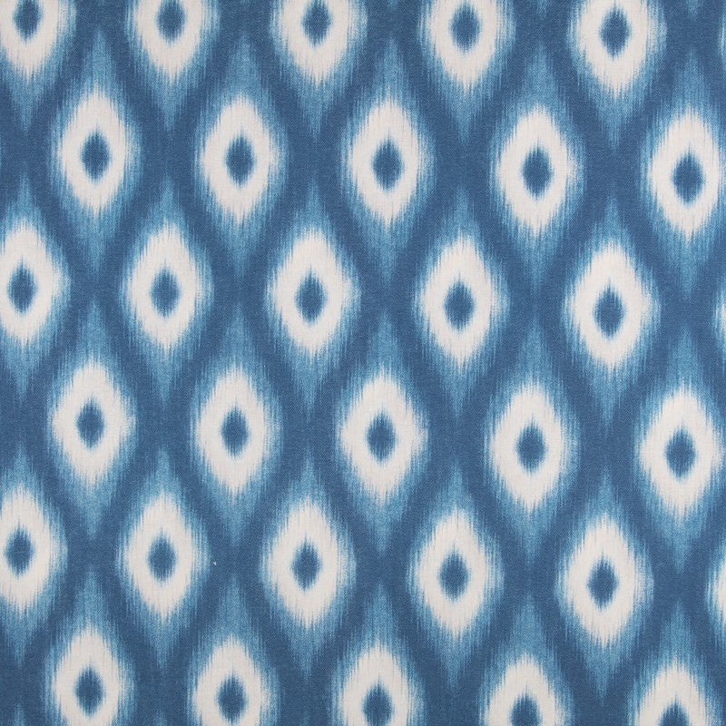Ikat-Leinwand Rhombus Blau - Ribes y Casals
